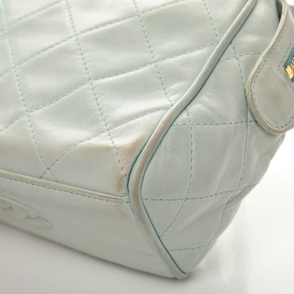 Chanel Lambskin Quilted Small Shoulder Bag Light Green 12 of 16
