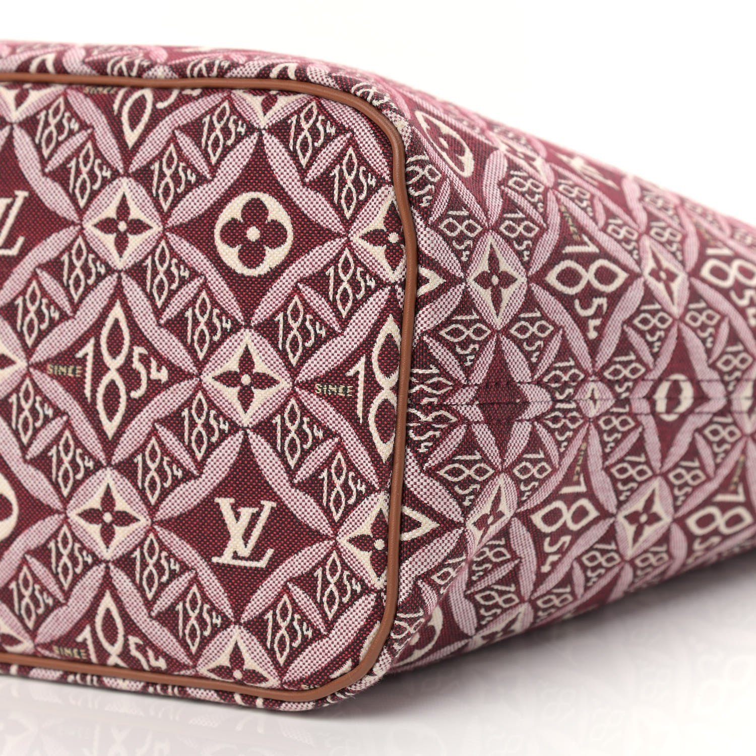 Louis Vuitton Jacquard Since 1854 Neverfull MM Bordeaux 8 of 8