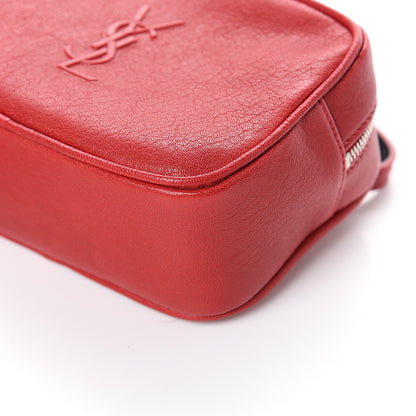Saint Laurent Lambskin Monogram Lou Belt Bag Rouge Eros 7 of 7