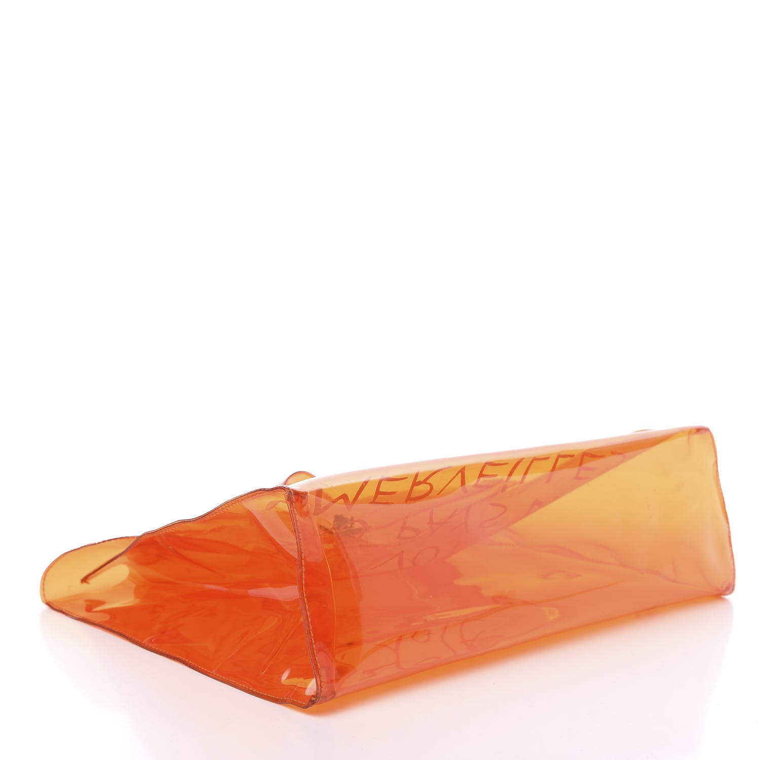 Hermes Vinyl Souvenir De L'Exposition Kelly Orange 4 of 10