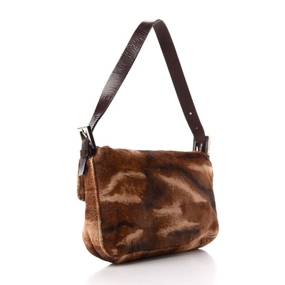 Fendi Calf Hair Baguette Brown 3 of 9