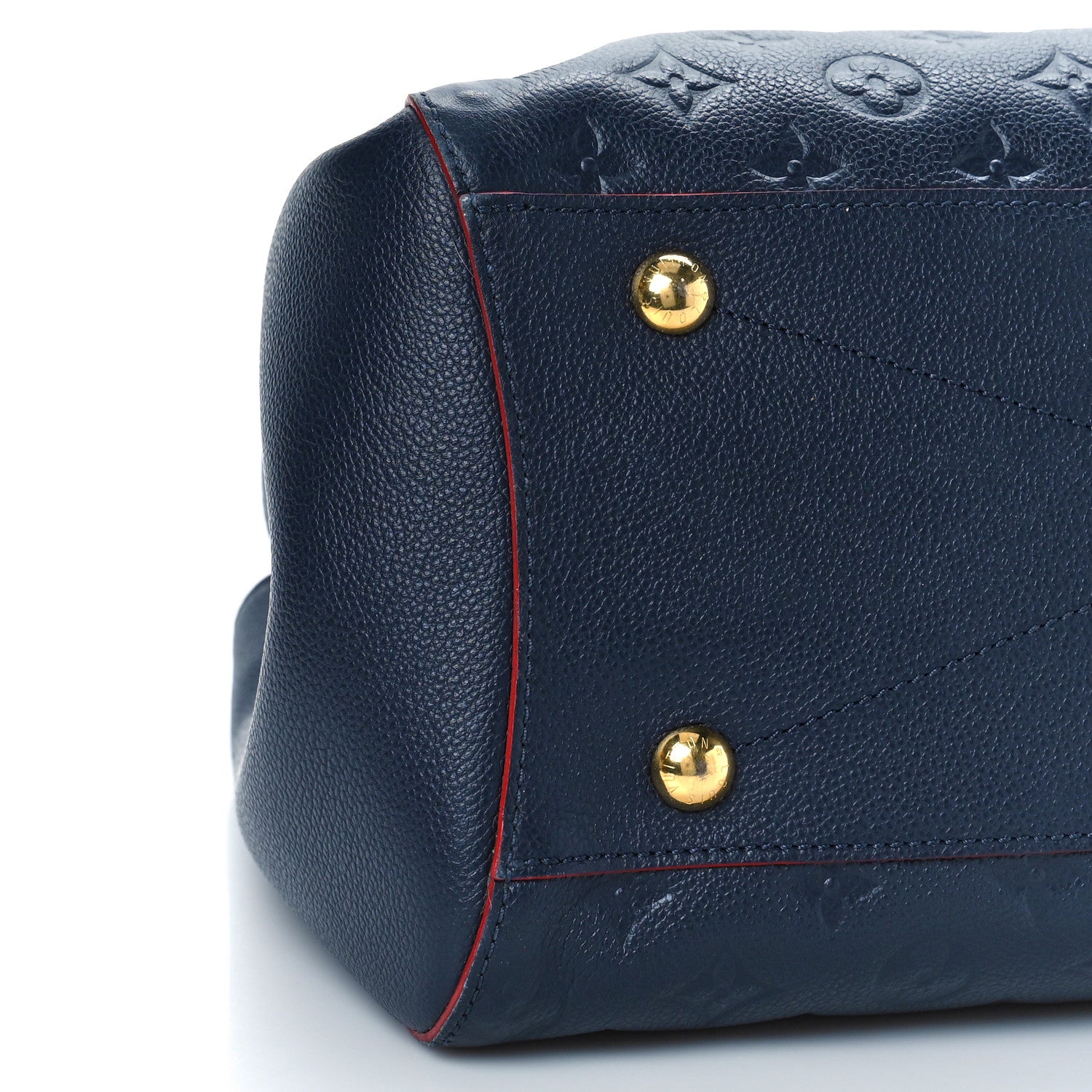Louis Vuitton Empreinte Montaigne GM Marine Rouge 7 of 12