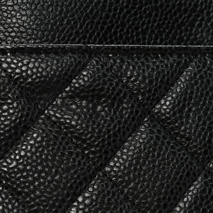Chanel Caviar Quilted Wallet On Chain WOC Black 12 of 13