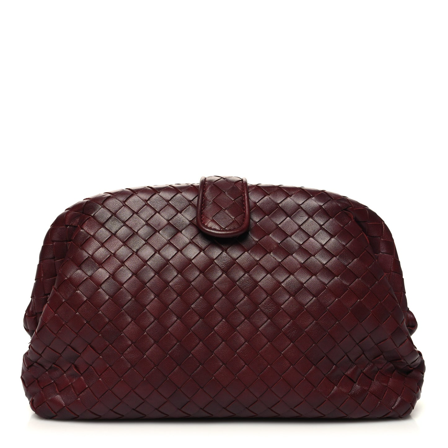 Nappa Intrecciato The Lauren 1980 Clutch Gigolo Red