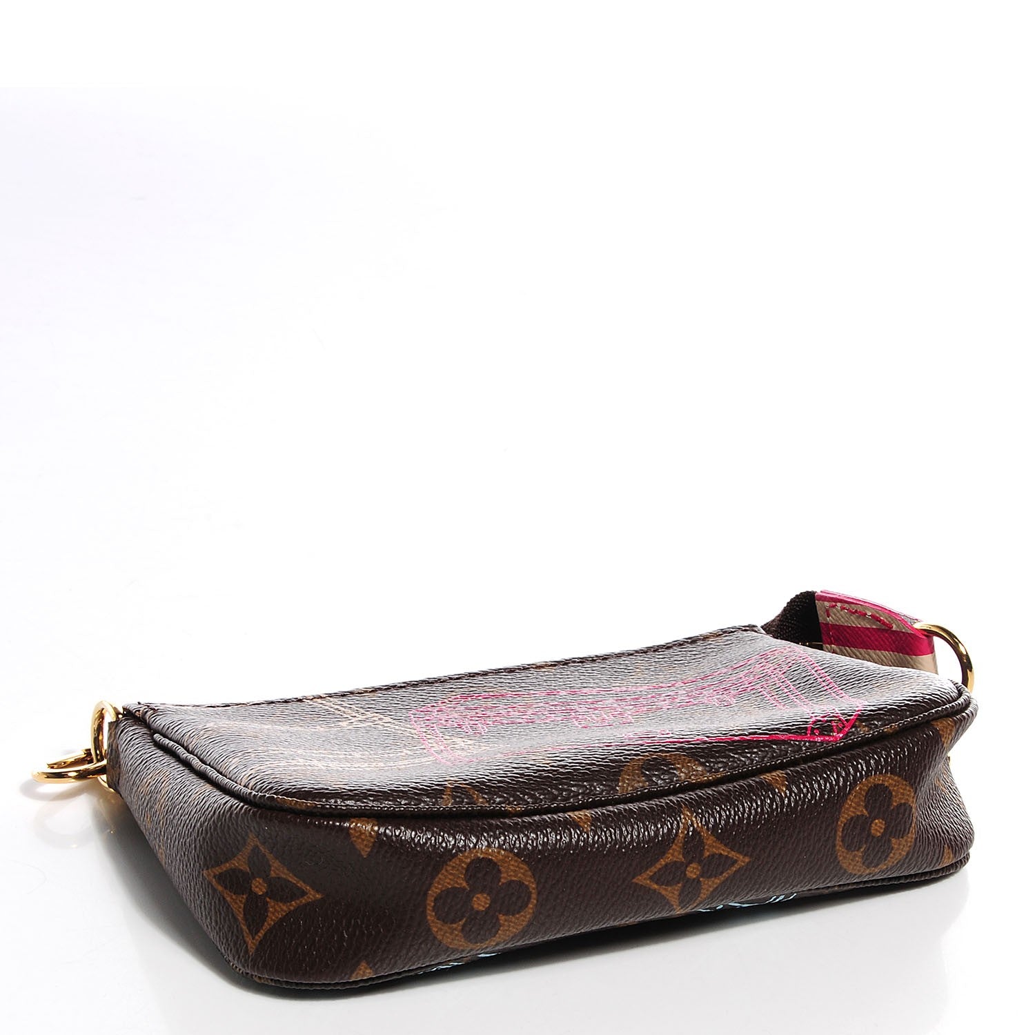 Louis Vuitton Monogram 2014 Christmas Animation Mini Pochette Accessories 4 of 7