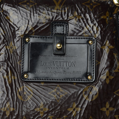 Louis Vuitton Patent Monogram Shearling Sac Thunder 10 of 12