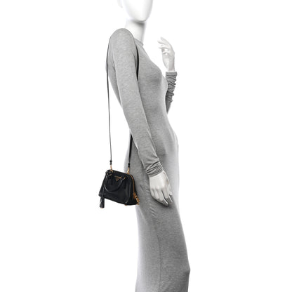 Prada Saffiano Lux Mini Promenade Tote Black 2 of 11
