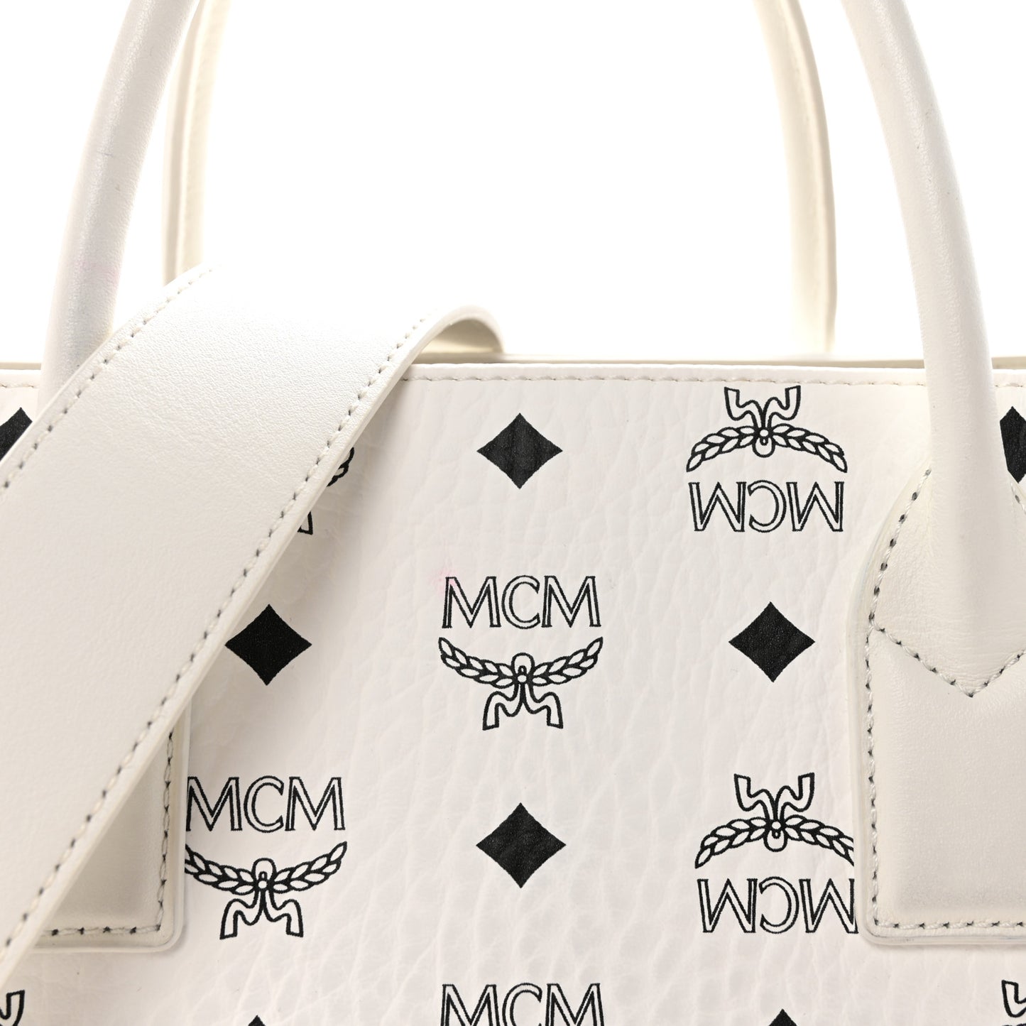 Visetos Large Munchen Tote White