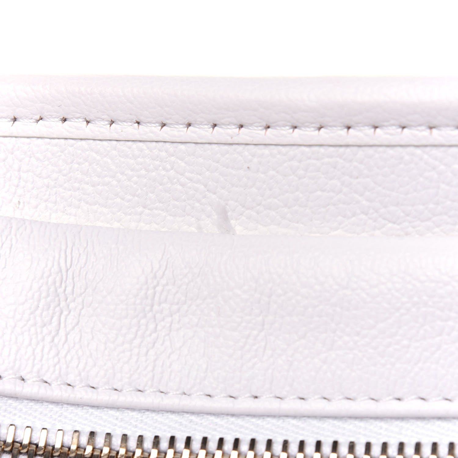 Chanel Patent Goatskin Quilted Small Gabrielle Hobo White 15 of 19