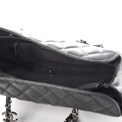 Chanel Caviar Quilted City Shopping Tote Black 5 of 8