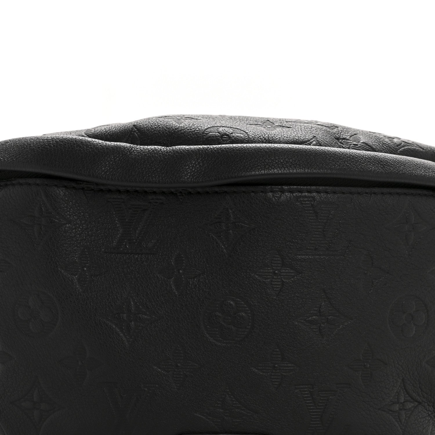 Louis Vuitton Calfskin Monogram Shadow Discovery Bumbag Black 7 of 11