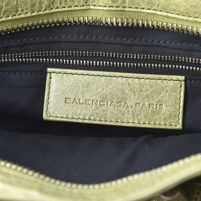 Balenciaga Agneau Giant 21 Silver Hardware City Light Olive 11 of 13