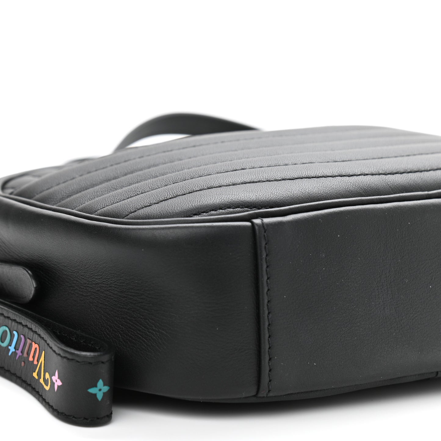 Calfskin New Wave Camera Bag Black