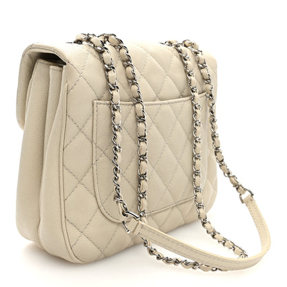 Chanel Caviar Quilted Medium Urban Companion Flap White 3 of 11