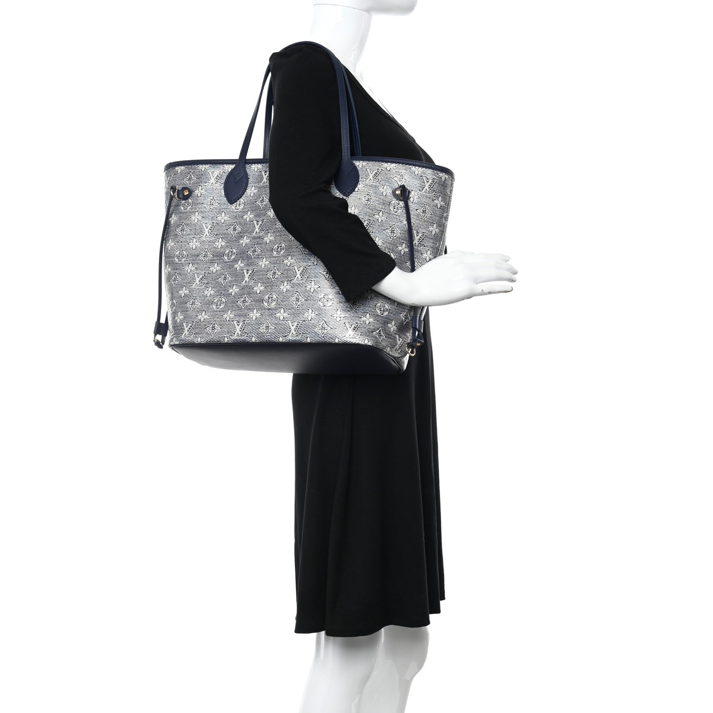 Monoglam Neverfull MM Blue