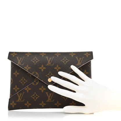 Louis Vuitton Monogram Large Kirigami Pochette Insert Rose Ballerine 2 of 9
