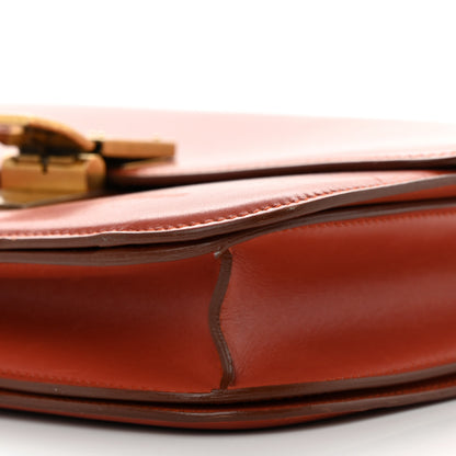 Celine Box Calfskin Medium Classic Box Flap Bag Lipstick 10 of 18