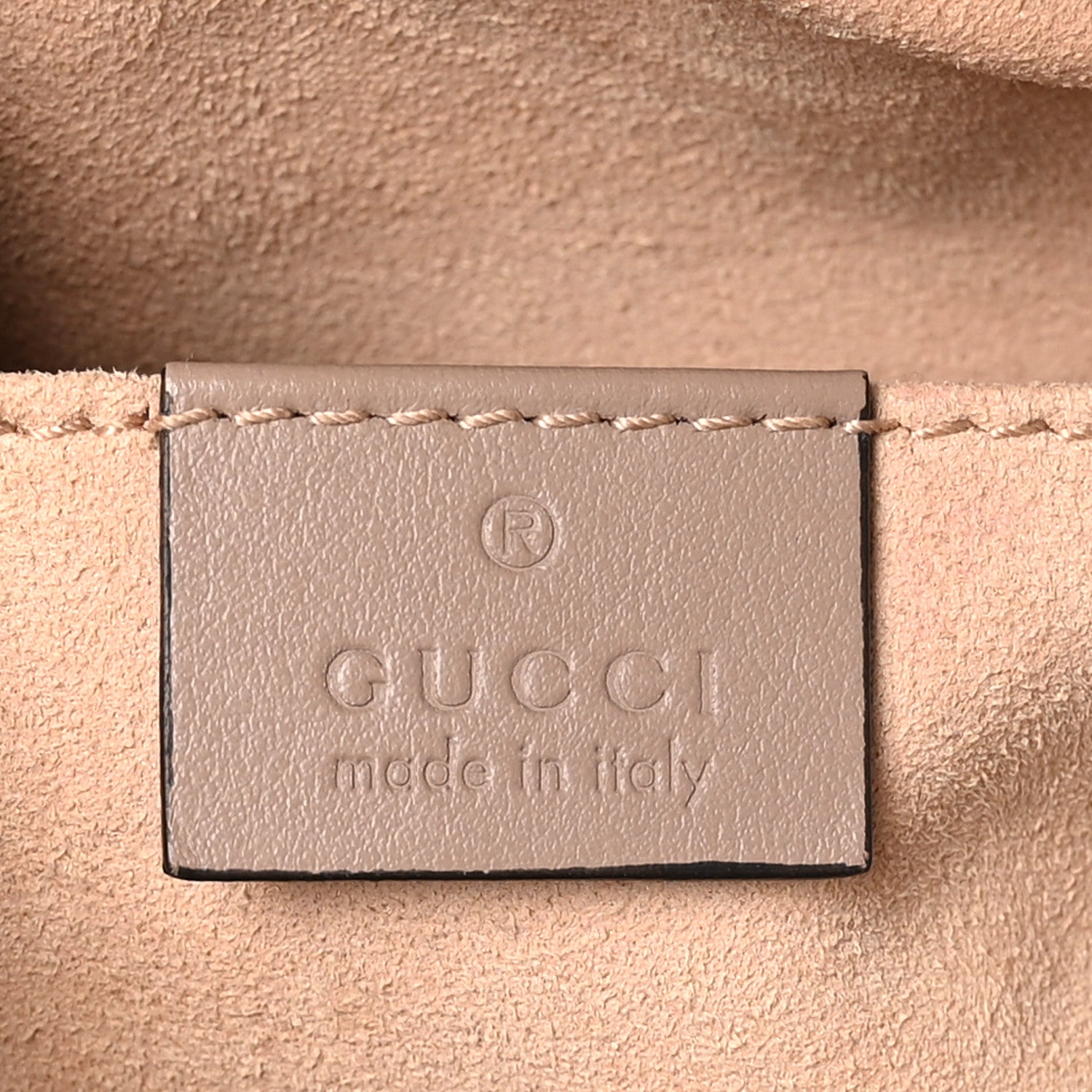 Gucci Calfskin Matelasse Small GG Marmont Chain Shoulder Bag Porcelain Rose 6 of 12