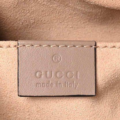 Gucci Calfskin Matelasse Small GG Marmont Chain Shoulder Bag Porcelain Rose 6 of 12