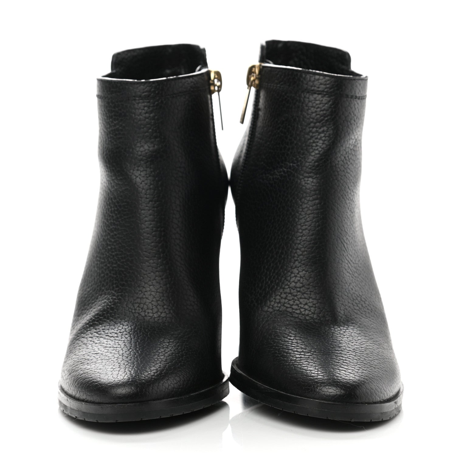 Jimmy Choo Grainy Calfskin Hart Ankle Boots 35.5 Black 2 of 7