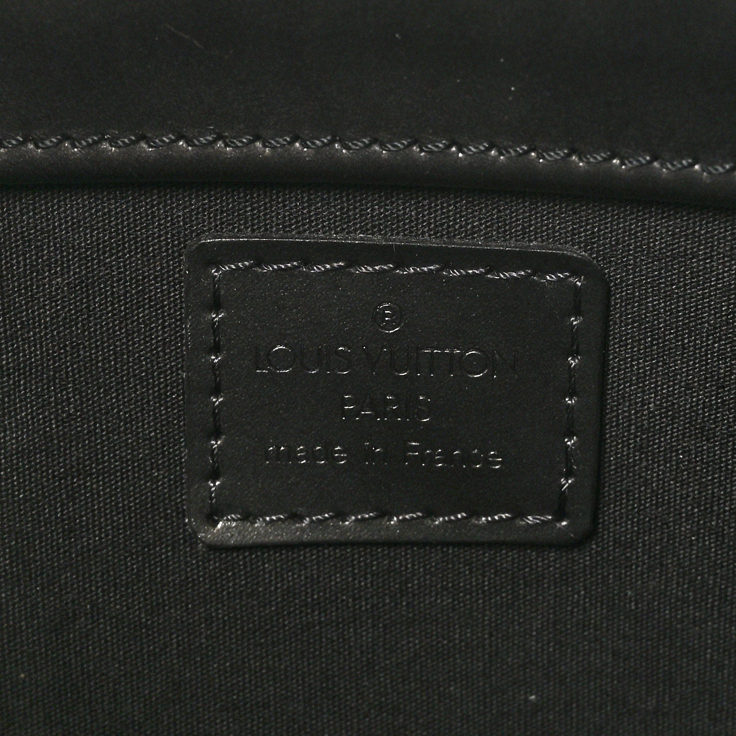 Mat Monogram Fowler Black