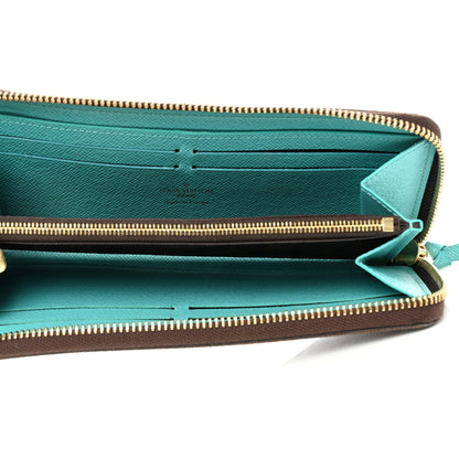 Louis Vuitton Monogram Clemence Wallet Turquoise 5 of 11