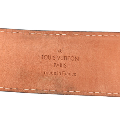 Louis Vuitton Damier Ebene Riveted Belt 85 34 5 of 7