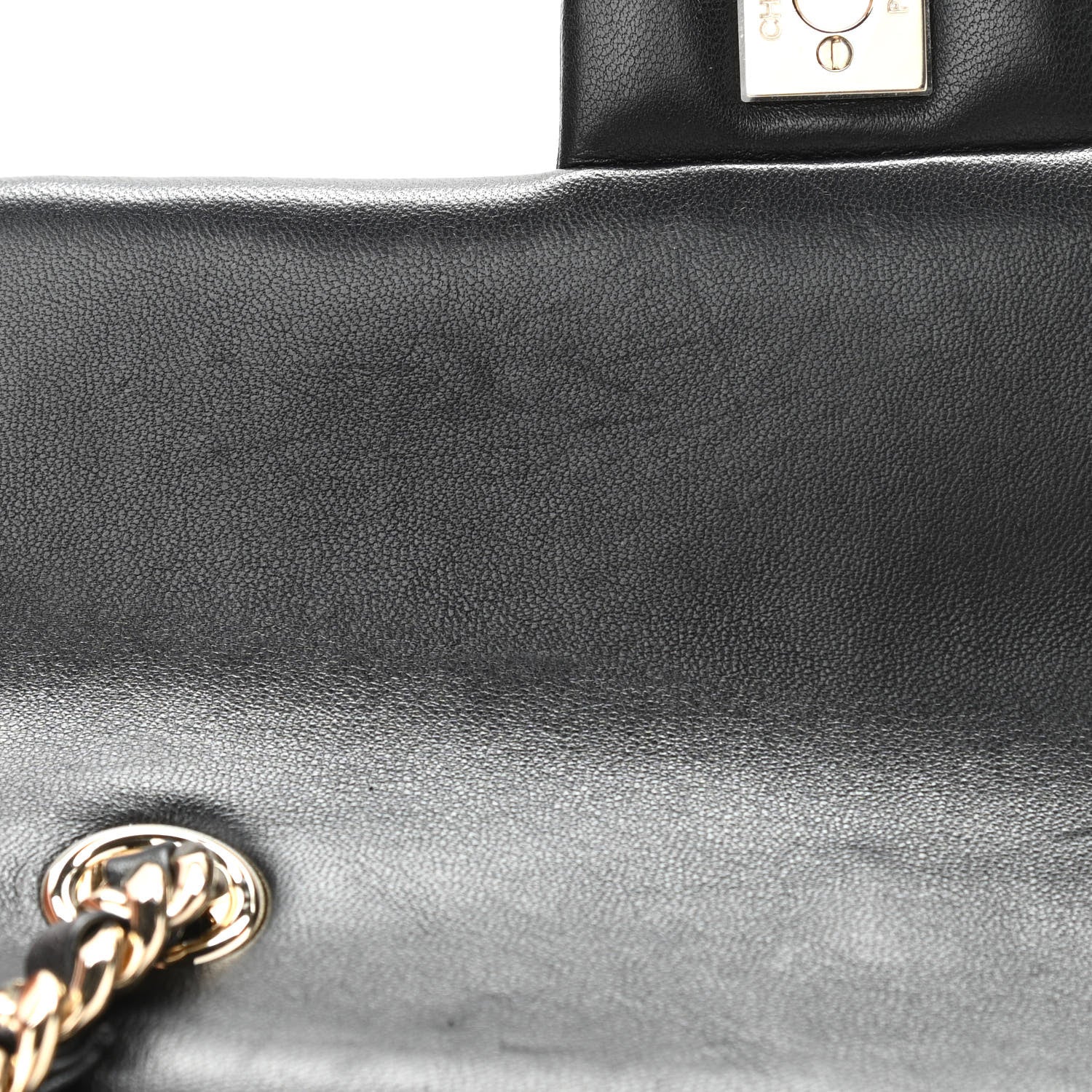 Chanel Lambskin Quilted Mini Coco Charms Rectangular Flap Black 11 of 14