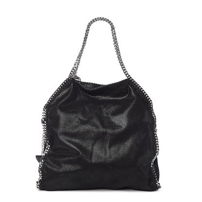 Stella McCartney Shaggy Deer Big Falabella Tote Black 3 of 10