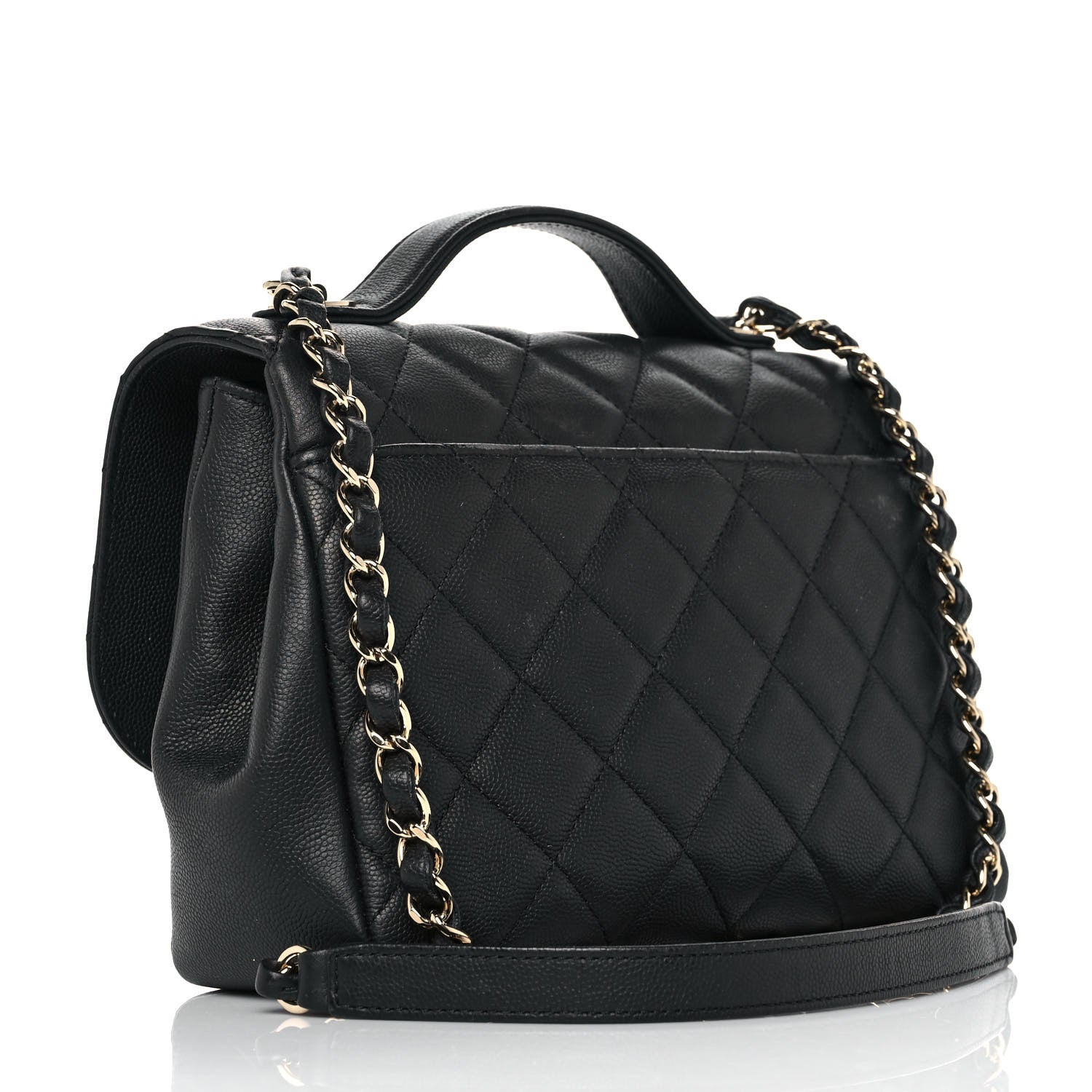 Chanel Caviar Quilted Medium Business Affinity Flap Black 3 of 10