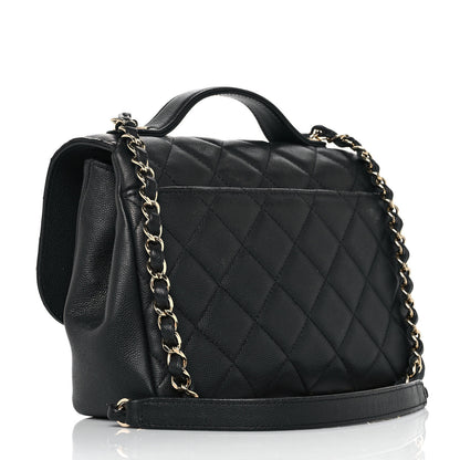 Chanel Caviar Quilted Medium Business Affinity Flap Black 3 of 10