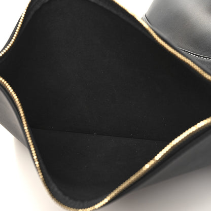 Salvatore Ferragamo Calfskin Cut Out Hobo Black 7 of 13