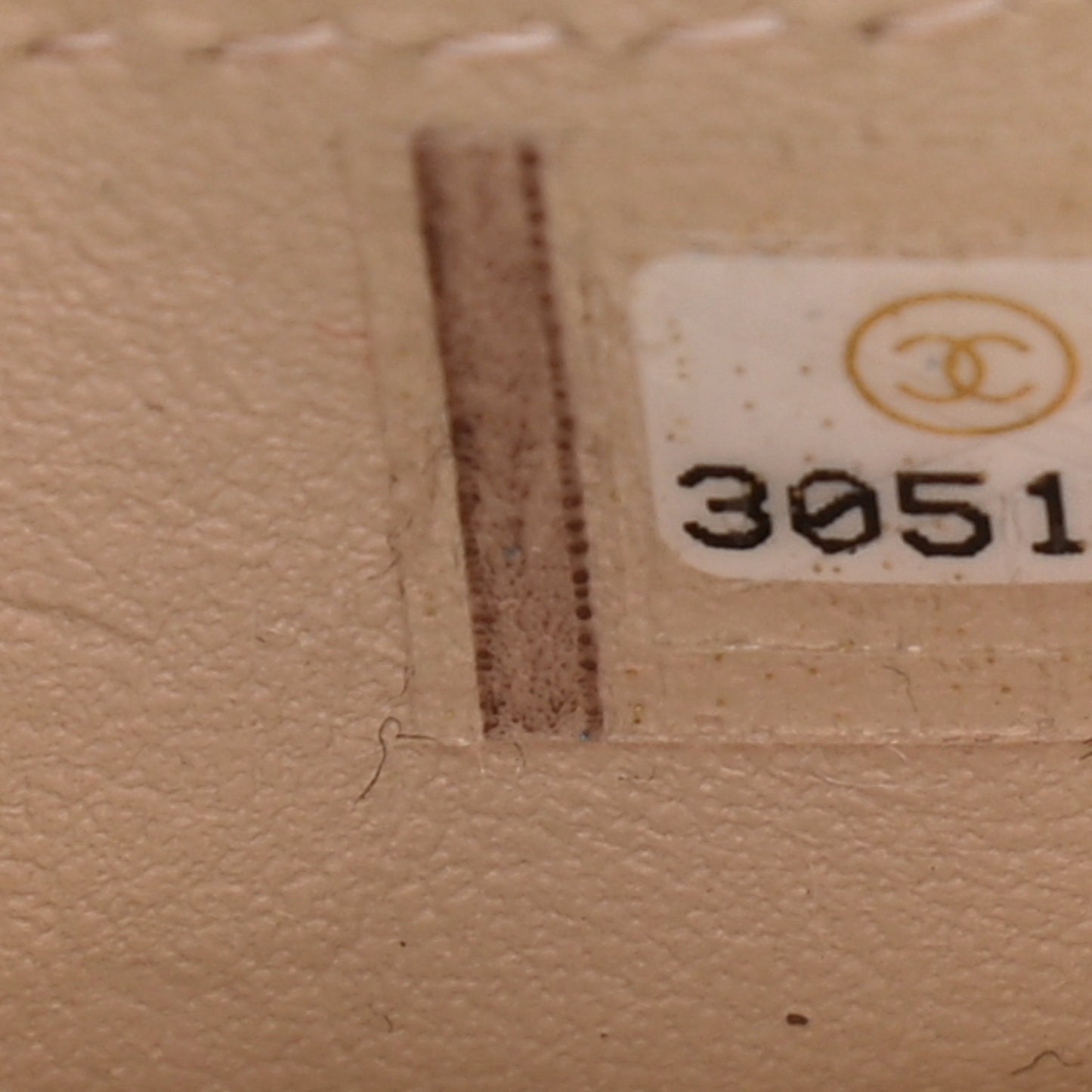 Iridescent Lambskin Quilted Airpods Pro Case Ivory