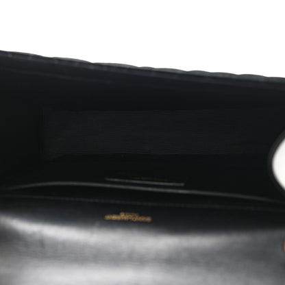 Saint Laurent Velvet Tri-Quilt Monogram Medium College Bag Black 5 of 14