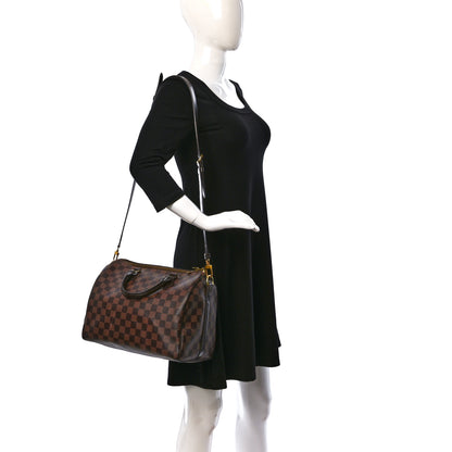 Louis Vuitton Damier Ebene Speedy Bandouliere 30 2 of 9