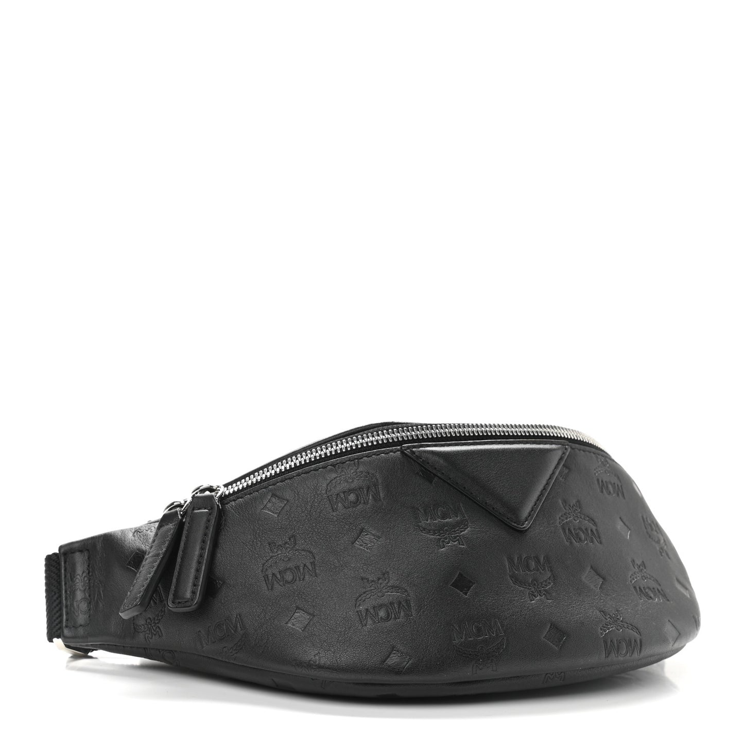 Calfskin Ottomar Monogram Fursten Belt Bag Black