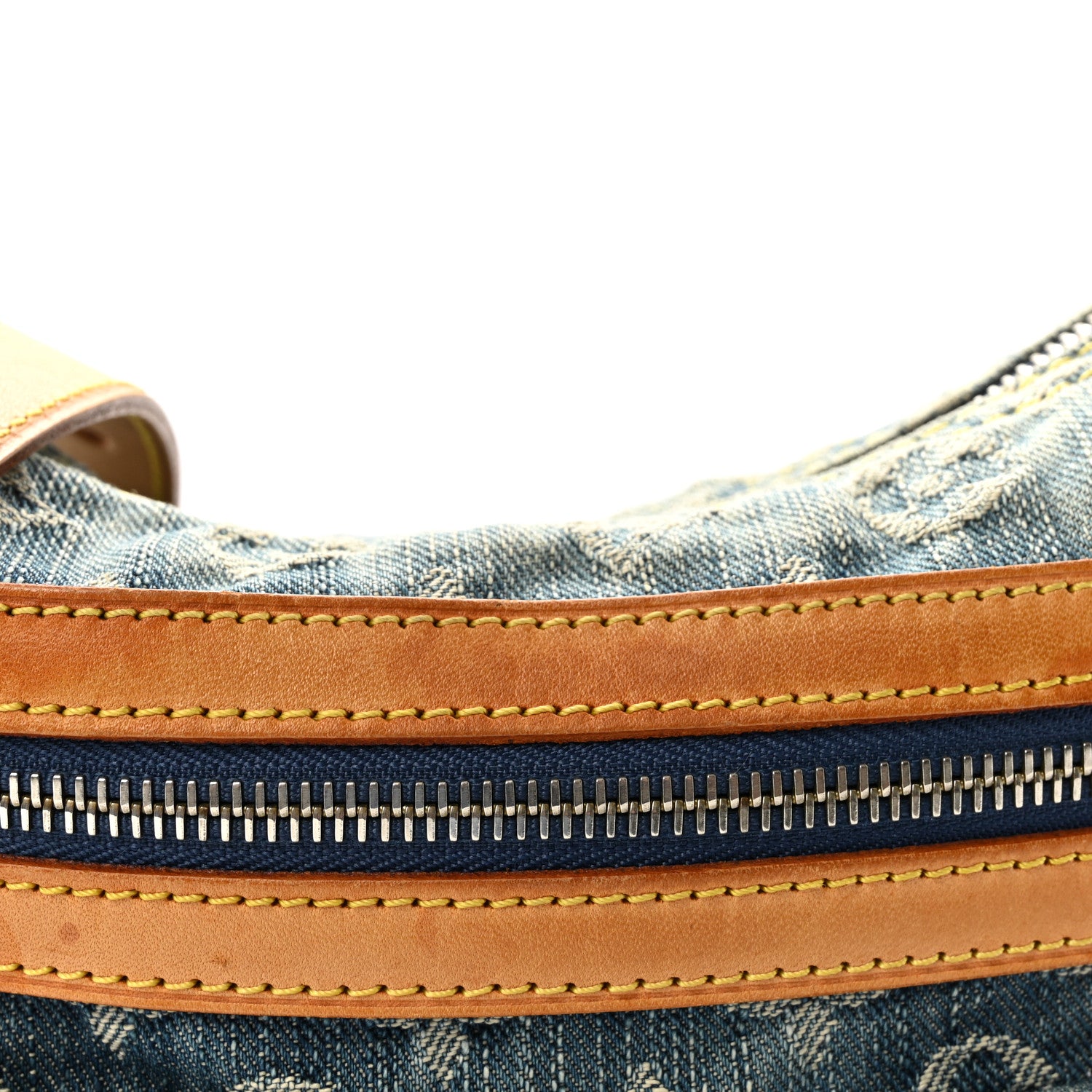 Louis Vuitton Monogram Denim Baggy PM Blue 7 of 9