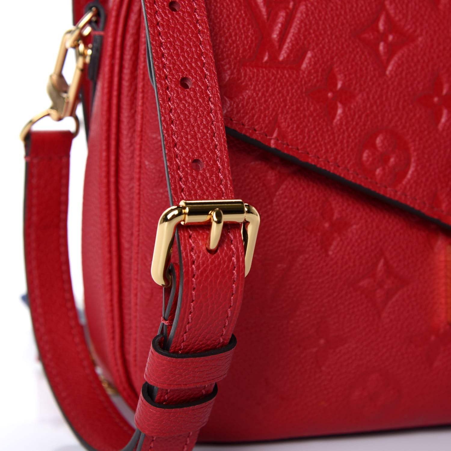 Louis Vuitton Empreinte Pochette Metis Scarlet 11 of 12