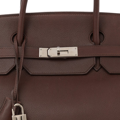 Hermes Evergrain Birkin 40 Havane 8 of 15