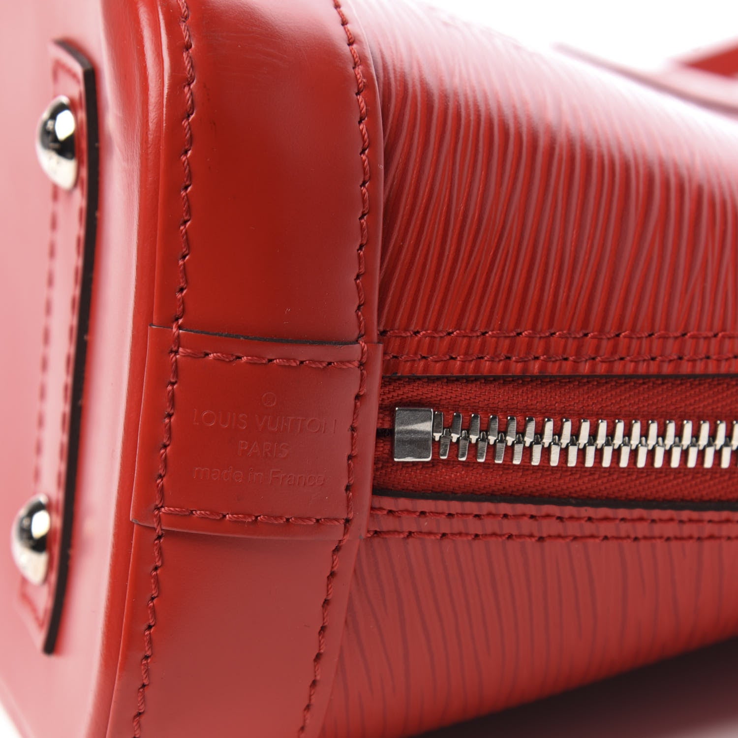 Louis Vuitton Epi Alma BB Coquelicot 8 of 10