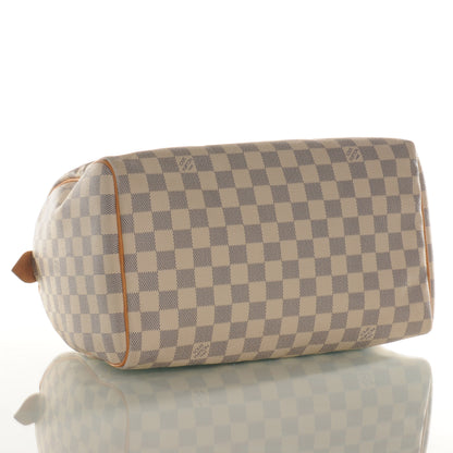 Louis Vuitton Damier Azur Speedy 30 4 of 7