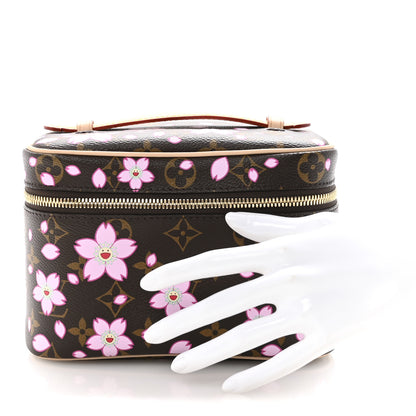 Louis Vuitton LV X TM Monogram Cherry Blossom Nice Mini Sakura Brown 2 of 7