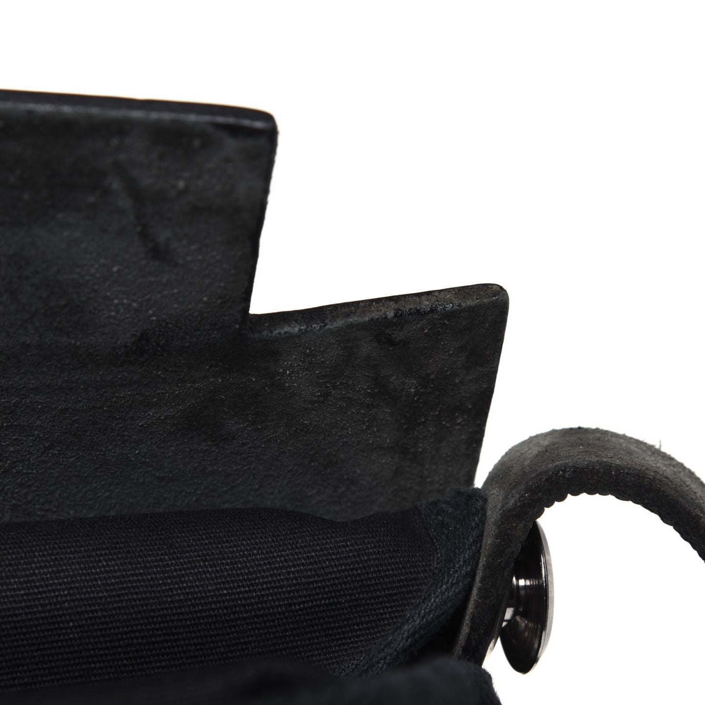 Toile Vache Calfskin Herbag 40 GM Black
