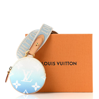 Louis Vuitton Monogram Giant By The Pool Multi Pochette Lanyard Key Holder Blue 6 of 6