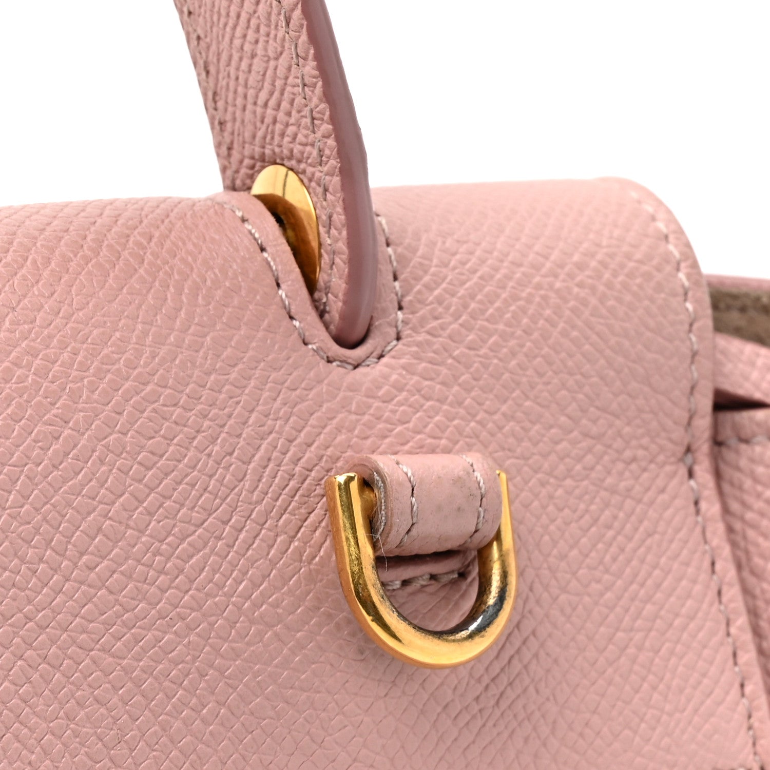 Celine Baby Grained Calfskin Micro Belt Bag Vintage Pink 12 of 14
