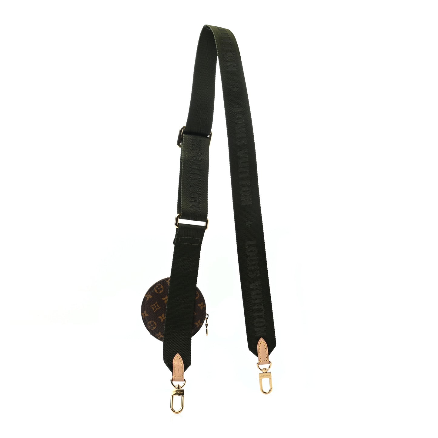 Monogram Multi Pochette Accessories Bandouliere Shoulder Strap Kaki