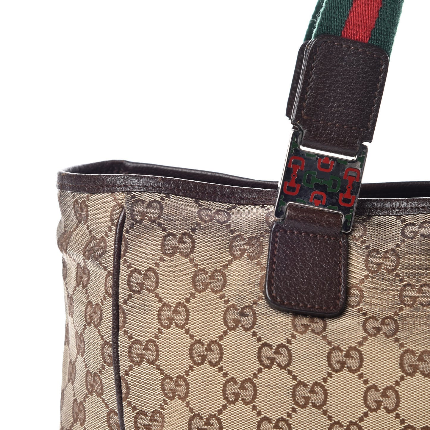 GG Monogram Pop Tote Brown
