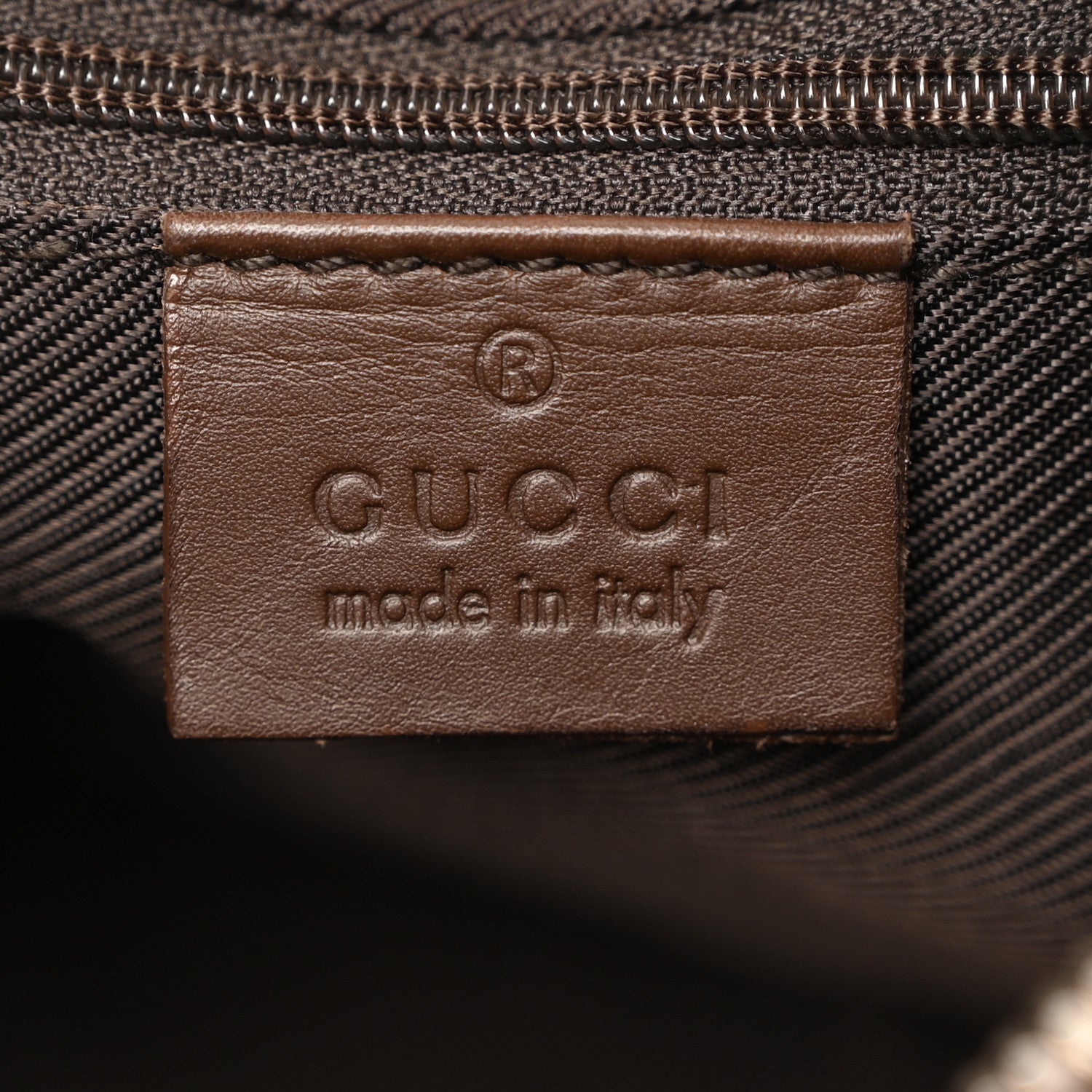 Gucci Monogram GG Small Clasp Hobo Brown 6 of 10