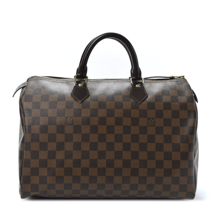 Louis Vuitton Damier Ebene Speedy 35 1 of 9