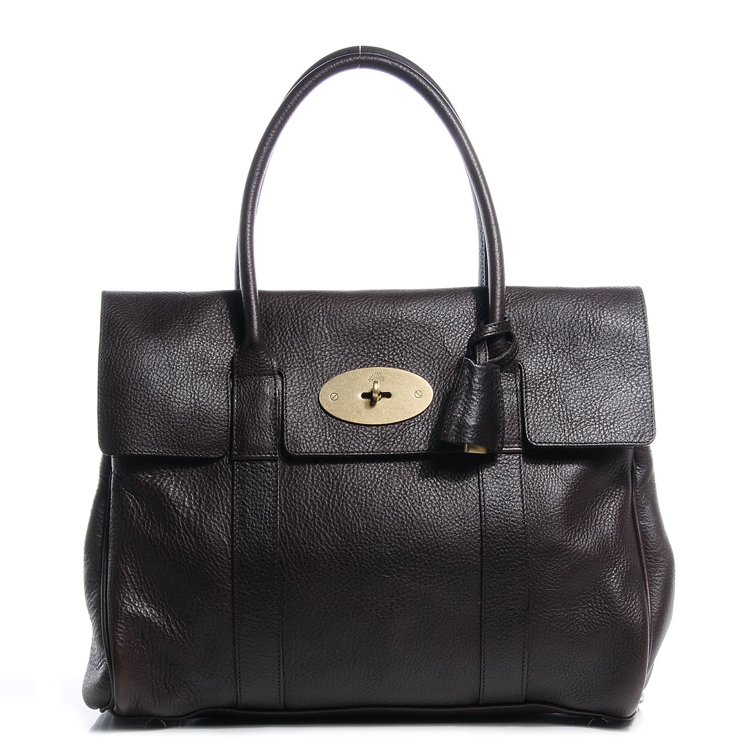 Mulberry Natural Leather Bayswater Chocolate 1 of 9